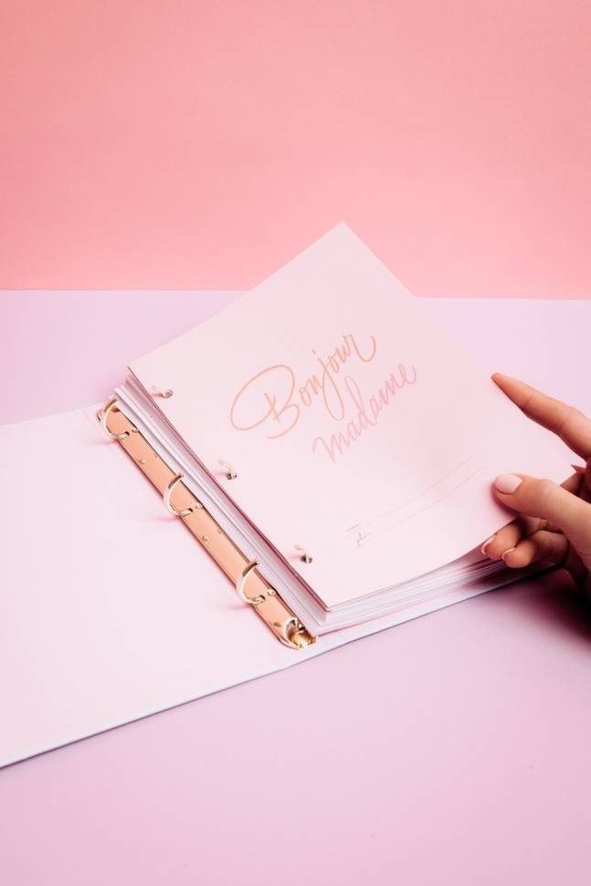 Тревел планер Chiori Sky Blue