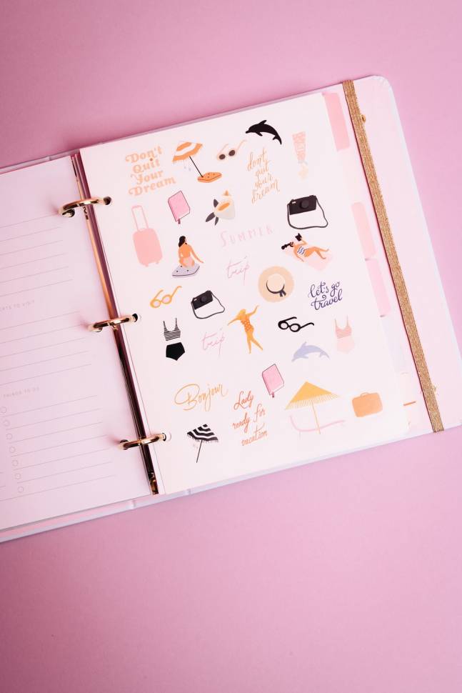 Тревел планер Chiori Sky Blue