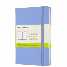 Карманный блокнот Moleskine Classic Голубая Гортензия чистые листы