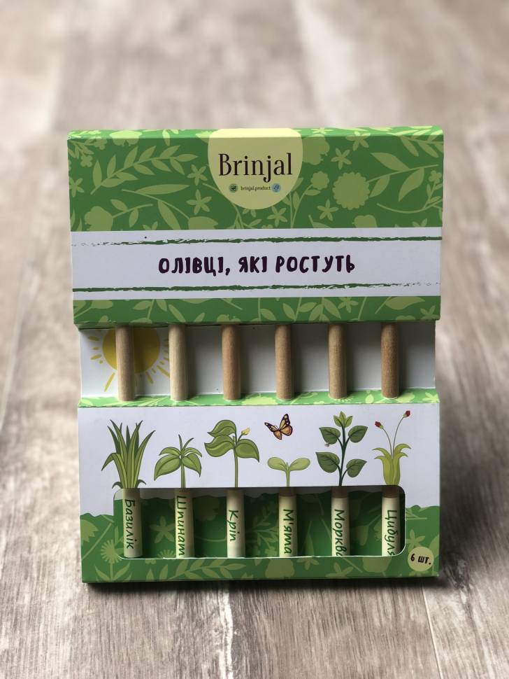 Набор растущих карандашей Live Cube 6 шт