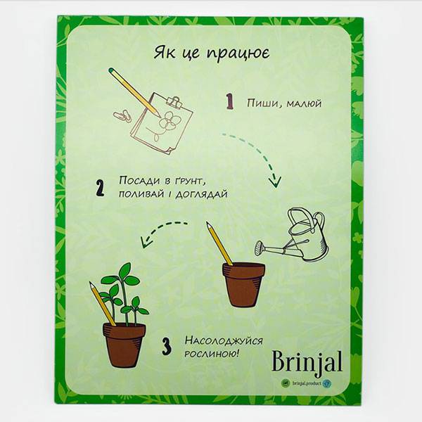 Набор растущих карандашей Live Cube 6 шт