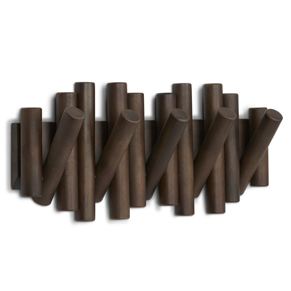 Настінна вішалка Picket Umbra Aged Walnut
