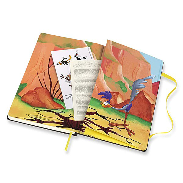 Средний блокнот Moleskine Looney Tunes Ваил и Койот Линия