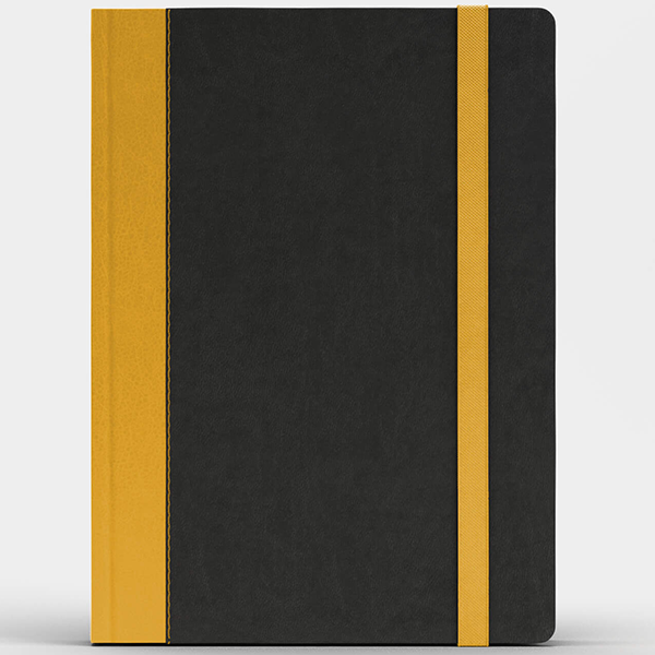 Блокнот Like U Pro A5 Черный/Желтый