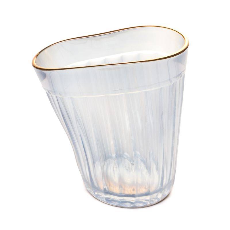 Набор Пьяных Граненых Радужных Стаканов (6 шт + ящик)