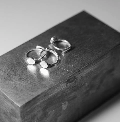 Кільце на фалангу зі срібла Cote & Jeunot O