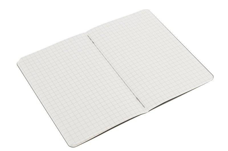 Карманная тетрадь (3 шт) Moleskine Cahier пастельная Клетка