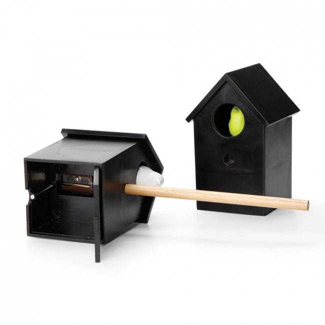 Точилка для карандашей Qualy Cuckoo Black