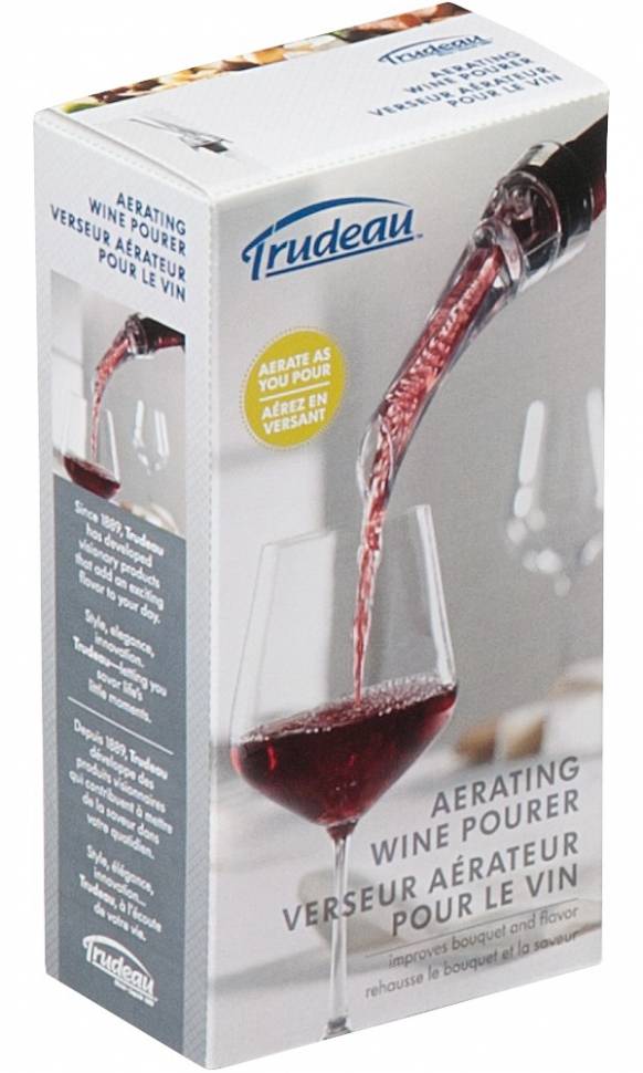 Аэратор для моментальной декантации вина без подставки Trudeau