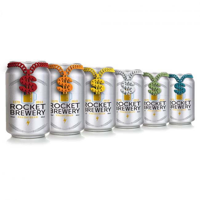 Маркери для напоїв Rocketdesign Can-gsters