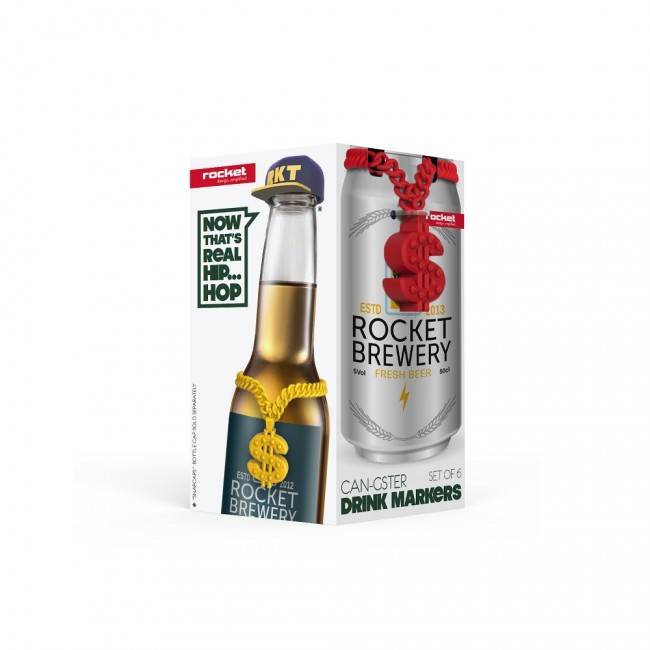 Маркери для напоїв Rocketdesign Can-gsters