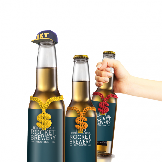 Маркери для напоїв Rocketdesign Can-gsters