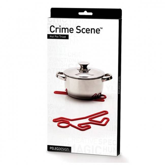 Подставка под горячее Peleg Design Crime Scene