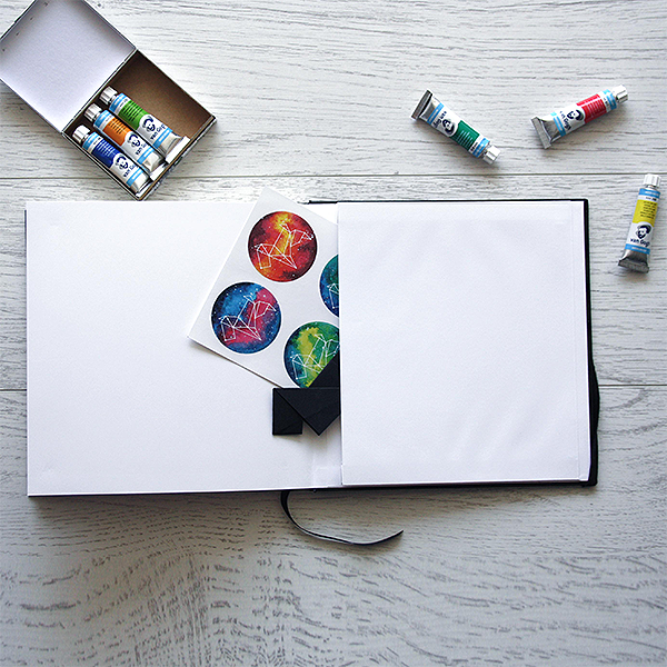 Скетчбук для акварели Sketch Terier квадратный 21 x 21 см Черный Скетчбук для акварели Sketch Terier квадратный 21 x 21 см Черный