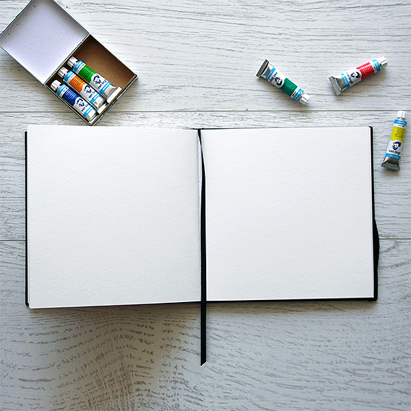 Скетчбук для акварели Sketch Terier квадратный 21 x 21 см Черный Скетчбук для акварели Sketch Terier квадратный 21 x 21 см Черный