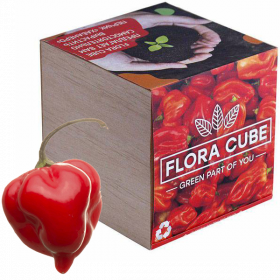 Набор для выращивания Flora Cube Перец Хабанеро