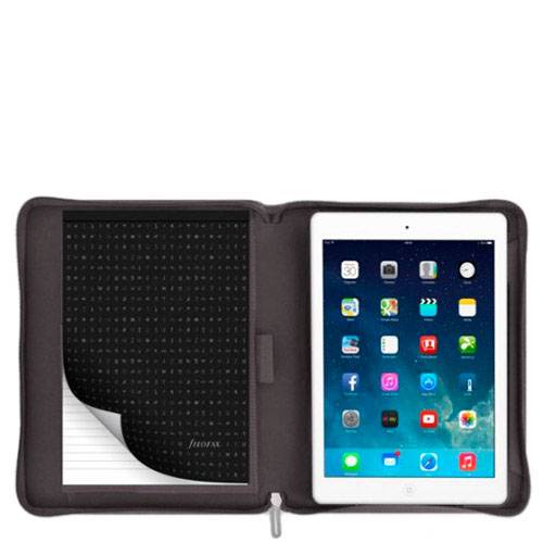 Чехол-блокнот на молнии Filofax Microfiber iPad Air Case Grey (829840)