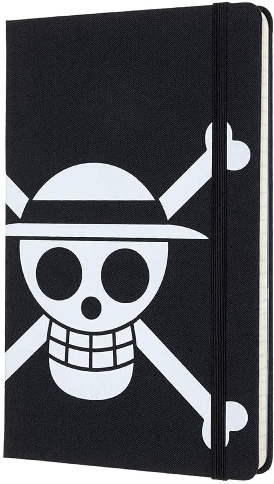 Середній Блокнот Moleskine One Piece Чорний Канва в лінію