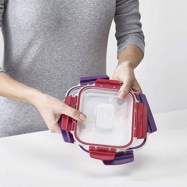 Набор Пищевых Контейнеров Joseph Joseph Nest Черные 4 шт