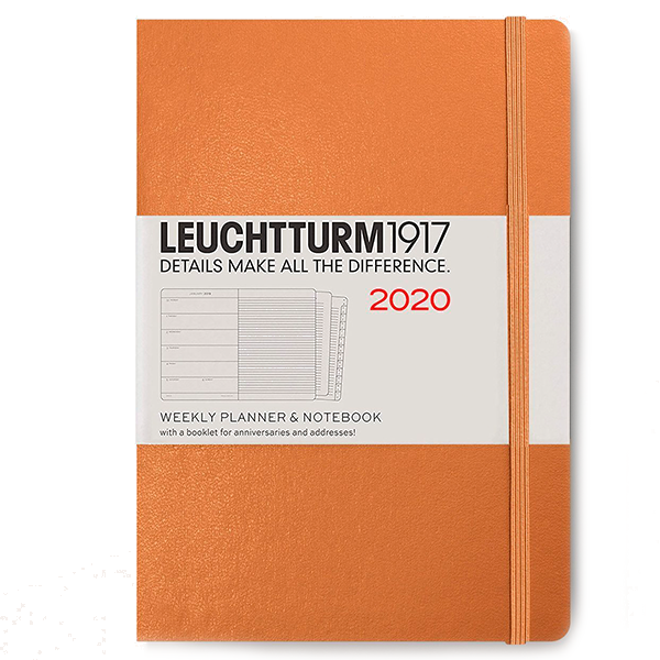 Средний Еженедельник с заметками Leuchtturm1917 Metallic Edition Медный 2020 (359893)