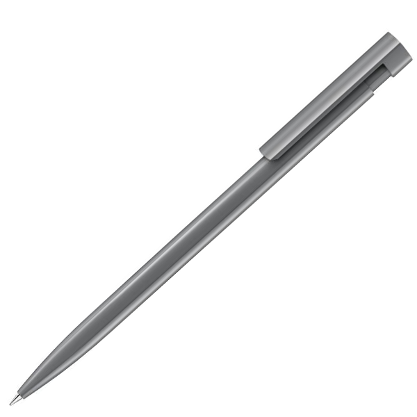 Ручка Кулькова Liberty Polished Пластикова Світло-сіра