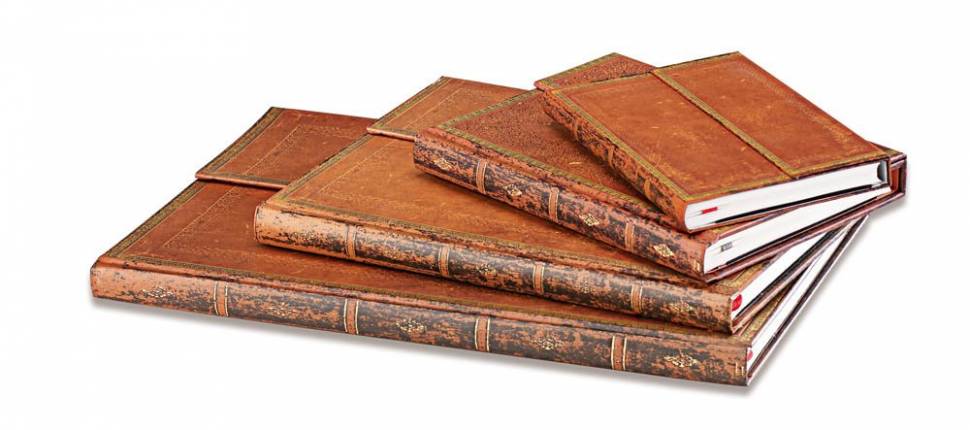 Кишеньковий блокнот Paperblanks Стара Шкіра Лінія Коричневий