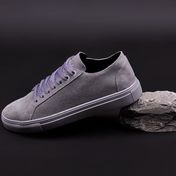 Замшевые кеды Jizuz Classic Grey