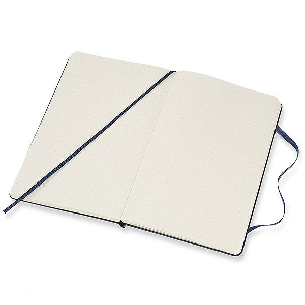 Средний блокнот Moleskine Classic Твердая обложка Синий Точка