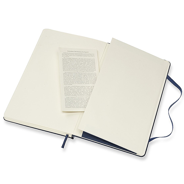 Средний блокнот Moleskine Classic Твердая обложка Синий Точка