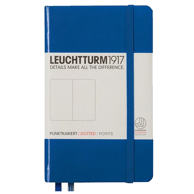 Блокнот Leuchtturm1917 Карманный Королевский синий Точка (344753)