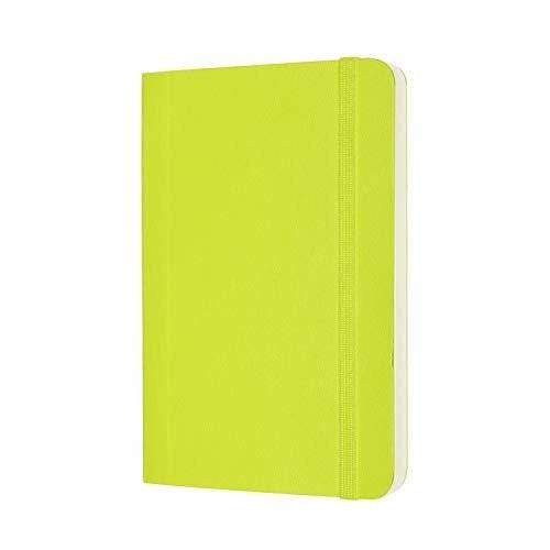 Карманный блокнот Moleskine Classic Лимонный Зеленый Мягкий чистые листы