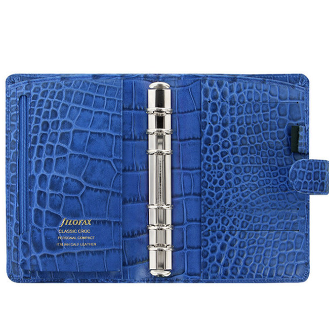 Органайзер Filofax Classic Croc Personal Indigo (026008)