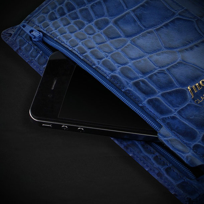 Органайзер Filofax Classic Croc Personal Indigo (026008)