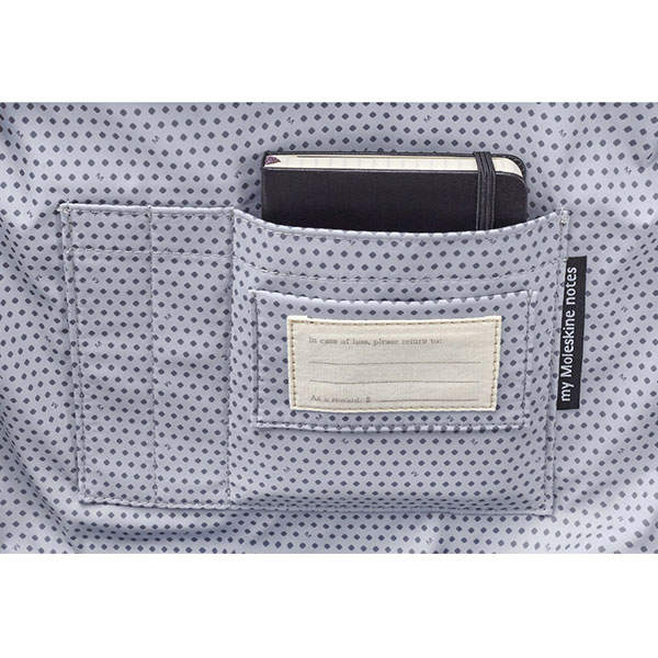 Рюкзак Moleskine Classic Rolltop Темно-сірий