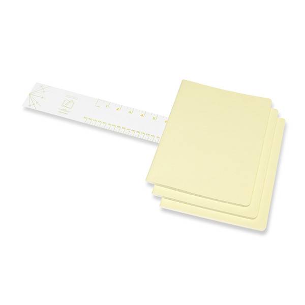 Блокнот Moleskine Cahier Большой Линия Нежный Желтый