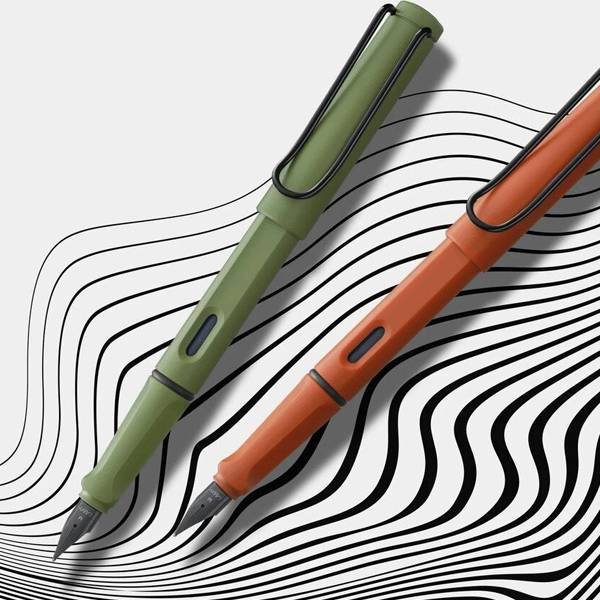 Перьевая Ручка Lamy Safari Origin Зеленая Савана EF