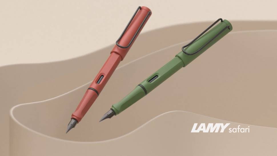 Перьевая Ручка Lamy Safari Origin Зеленая Савана EF