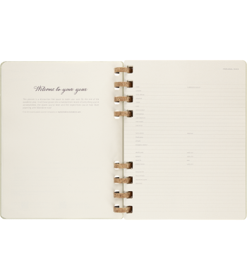 Великий Щотижневик Moleskine 2024 Spiral Ківі