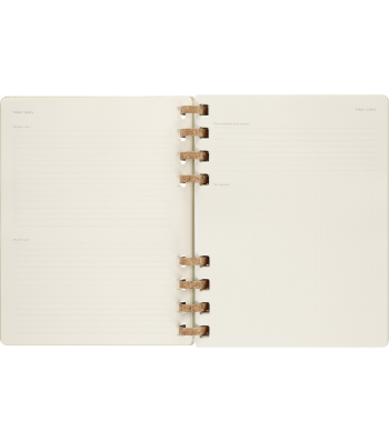 Великий Щотижневик Moleskine 2024 Spiral Ківі