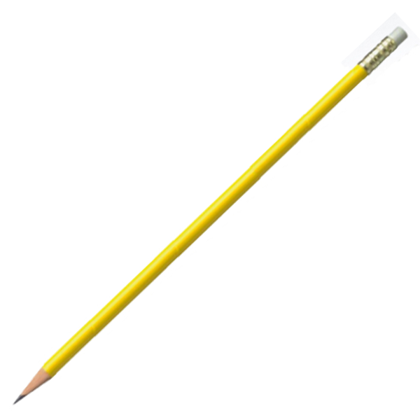 Олівець Promotional pencil Круглий Жовтий