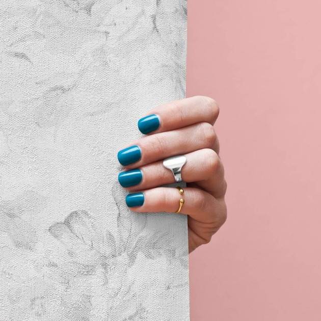 Кольцо на фалангу из серебра Côte & Jeunot Перстень Большой Матированный