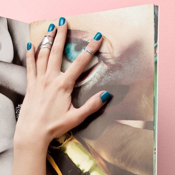 Кольцо на фалангу из серебра Côte & Jeunot Перстень Большой Матированный