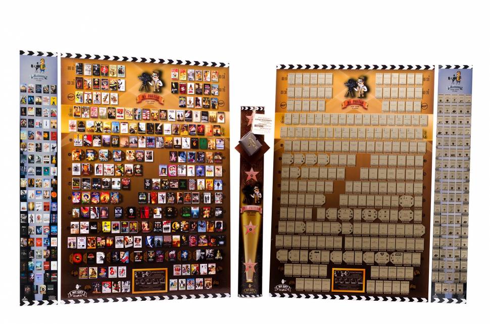 Скретч постер My Poster Cinema Edition 20 Century UKR/ENG + бесплатный постер премьер