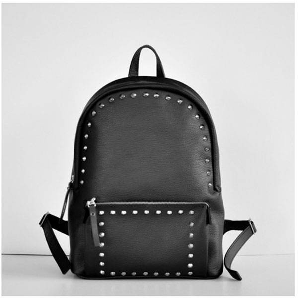 Рюкзак из кожи JIZUZ Pilot Black-R