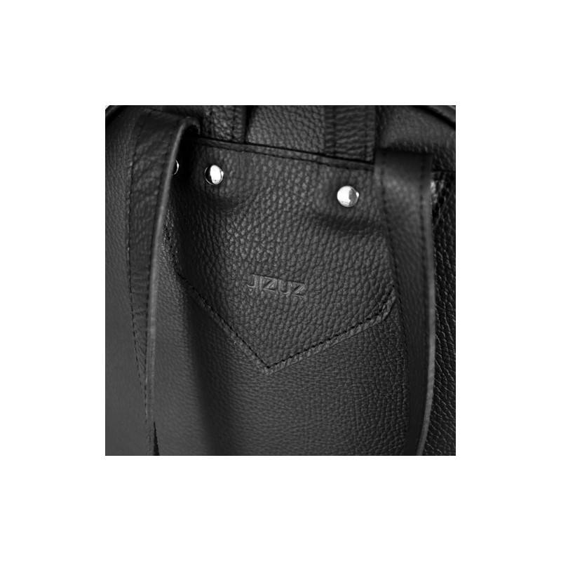 Рюкзак из кожи JIZUZ Pilot Black-R