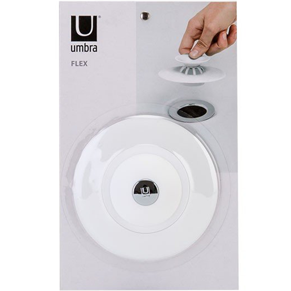 Пробка для ванной UMBRA Flex Белая