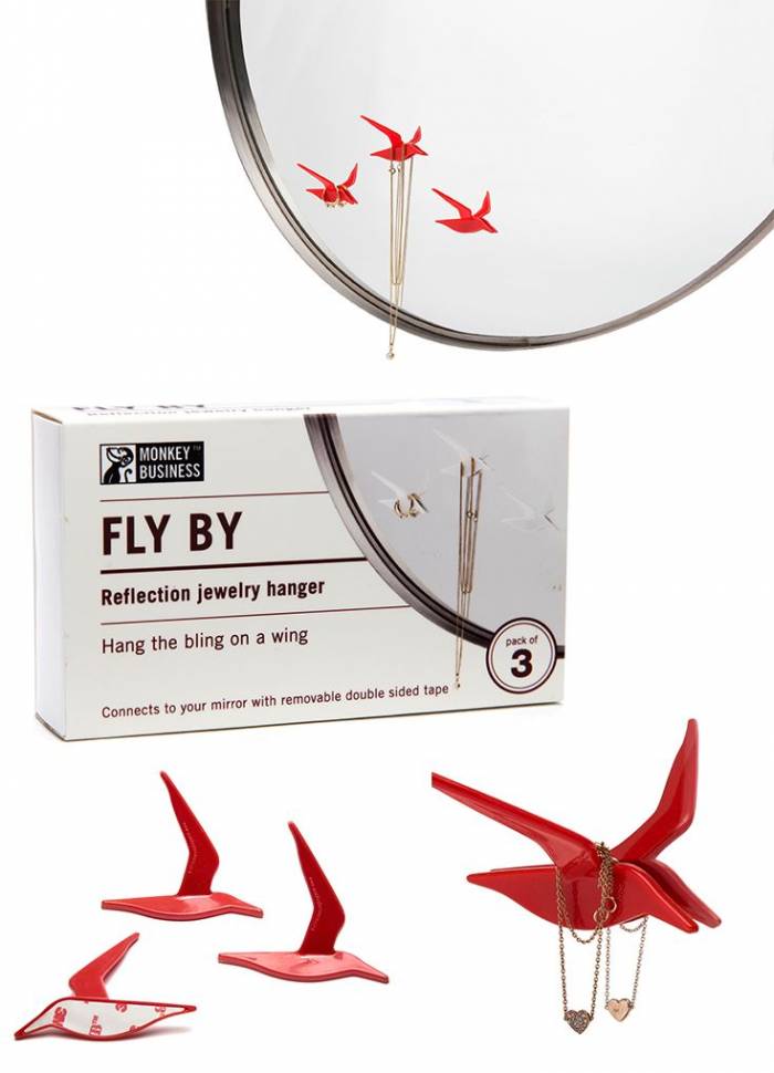 Набор держателей для украшений Monkey Business Fly By Красный Набор держателей для украшений Monkey Business Fly By Красный