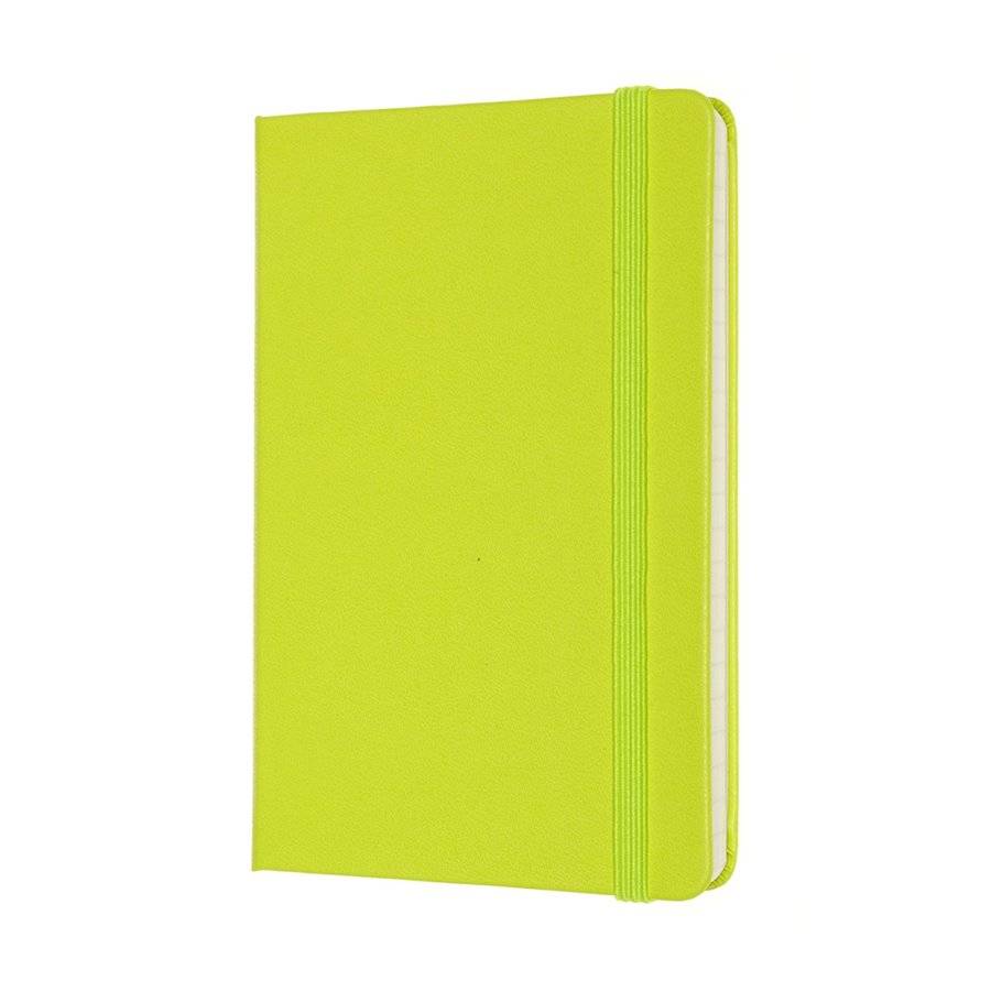 Карманный блокнот Moleskine Classic Лимонный Зеленый в линию