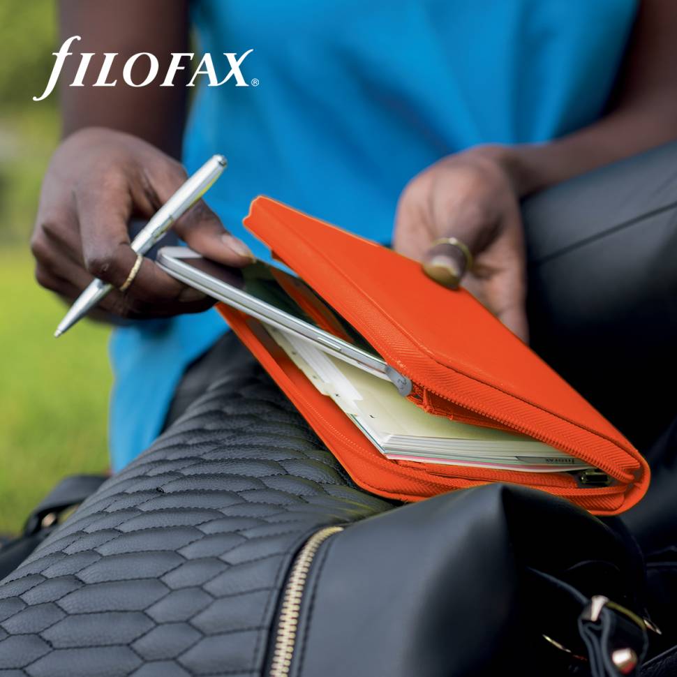 Органайзер Filofax Saffiano Compact Bright Orange (022589)