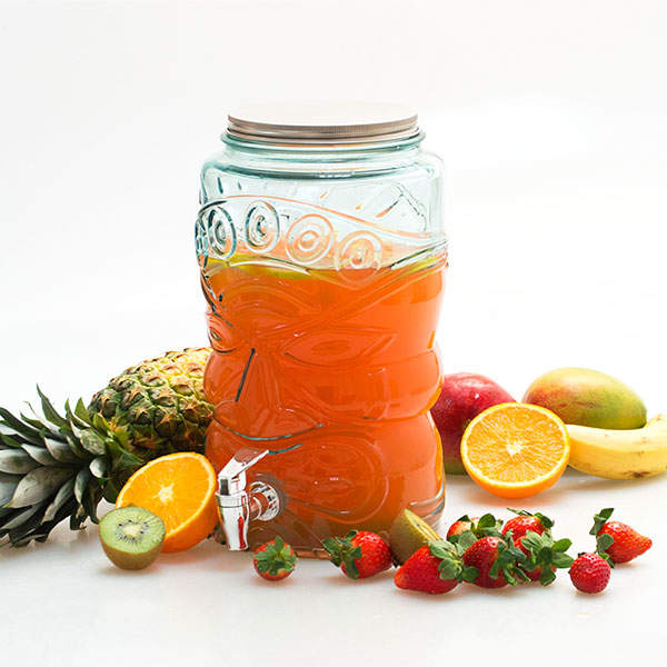 Диспенсер для напитков с крышкой и краном San Miguel TIKI, 6 л